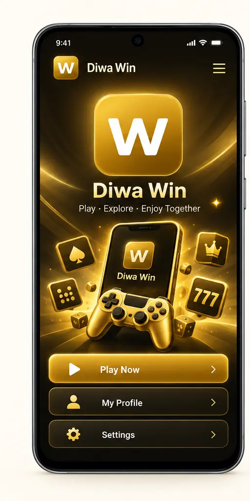 Diwa Win Home screen